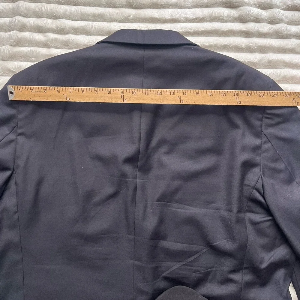 Jos. A. Bank Blazer Wool Men's 50R  Black gold suit jacket sport coat business